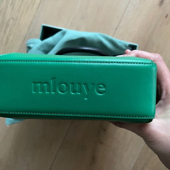 Mlouye Sera Tall Tote Mini in Jade - Picture 10 of 11